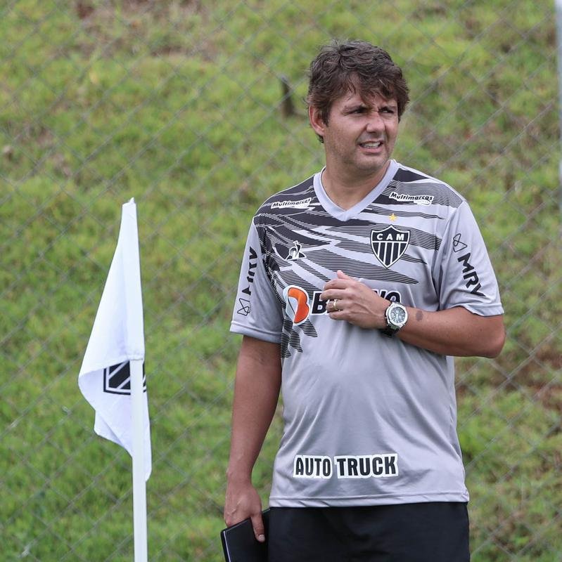 Treino do Atltico nesta tera-feira, 9 de maro de 2021