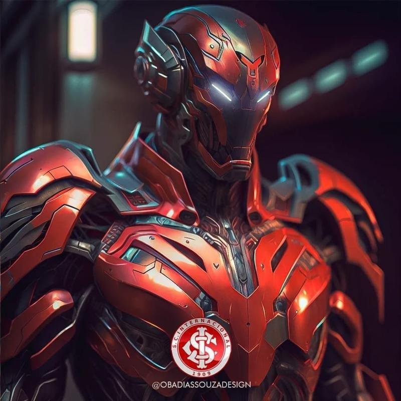 Saci, do Internacional, repaginado com IA 