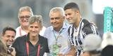 Festa do Atl�tico no Mineir�o pela conquista do tricampeonato mineiro. Galo derrotou o Cruzeiro por 3 a 1 na final �nica do estadual. Gols foram de Hulk (2) e Nacho