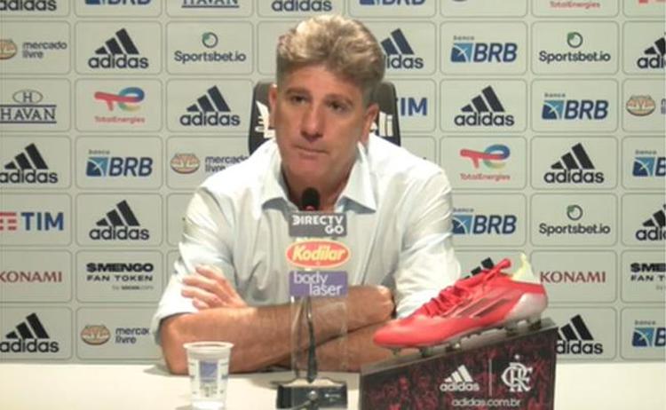 (Foto: Reprodução/Fla TV) (Foto: Reprodução/Fla TV)