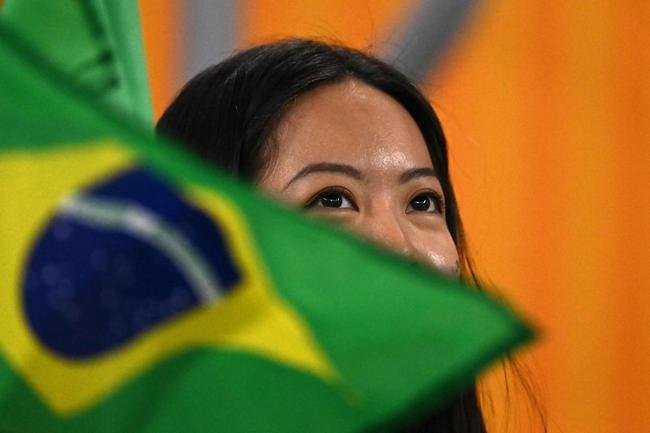 Duelo entre Brasil e Sua, pela 2 rodada do Grupo G da Copa do Mundo, acontece no Estdio 974, em Doha, no Catar