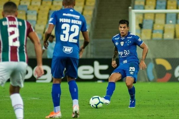 Fotos do duelo entre Fluminense e Cruzeiro, no Maracan, pela ida das oitavas de final da Copa do Brasil 2019