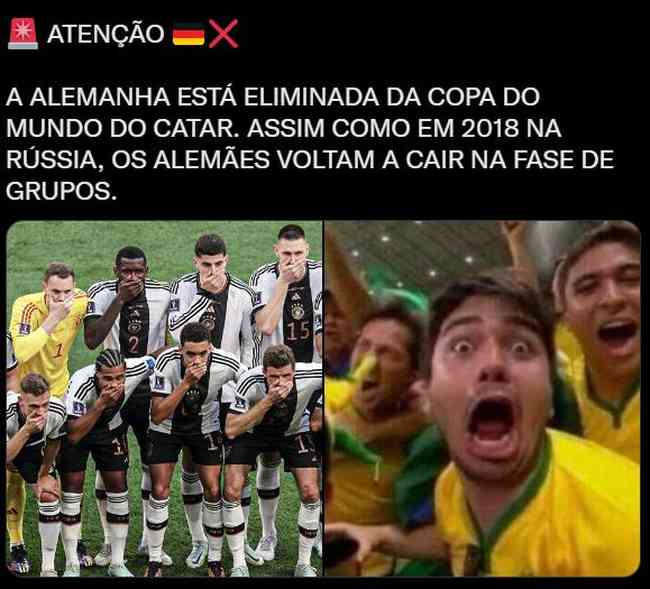 Alemanha foi eliminada da Copa do Mundo de 2018