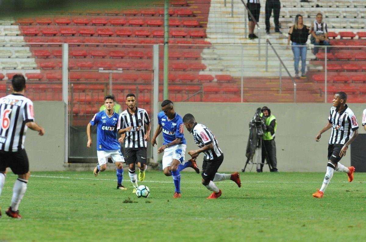 Imagens do clssico entre Atltico e Cruzeiro pela Supercopa Sub-20