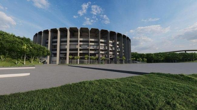 Alm de seguir como complexo esportivo, a rea do ginsio abrigar um restaurante com vista panormica, um shopping e um hotel