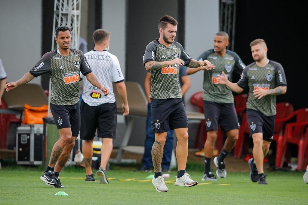 Fotos: Atltico se prepara para duelo contra o Flamengo