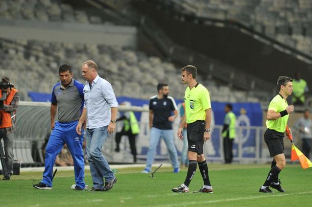 Fotos do jogo entre Cruzeiro e Grmio