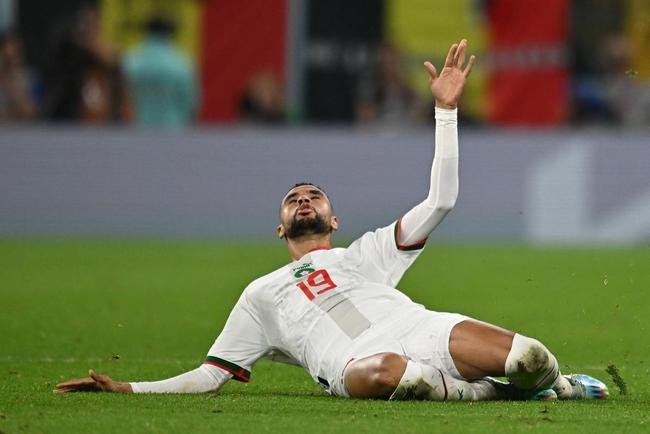 Blgica e Marrocos se enfrentaram no Estdio Al-Thumama