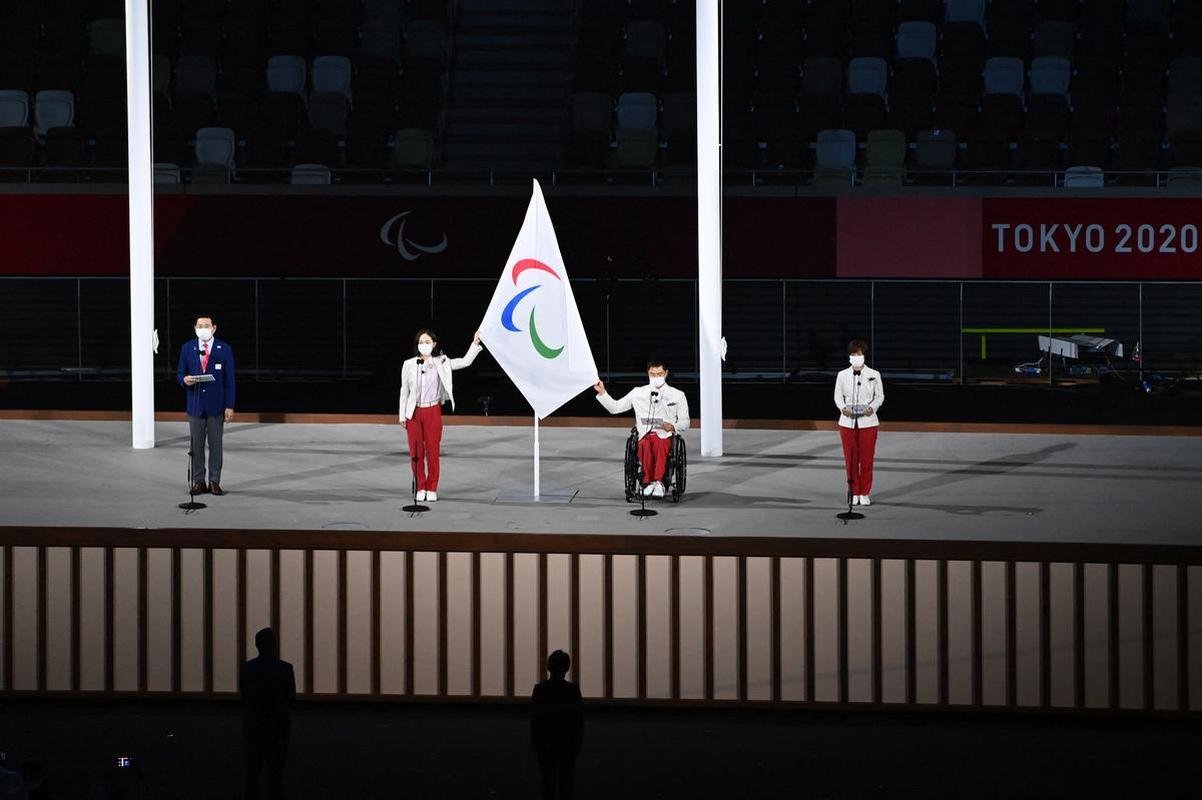 Fotos da Cerimnia de Abertura dos Jogos Paralmpicos de Tquio