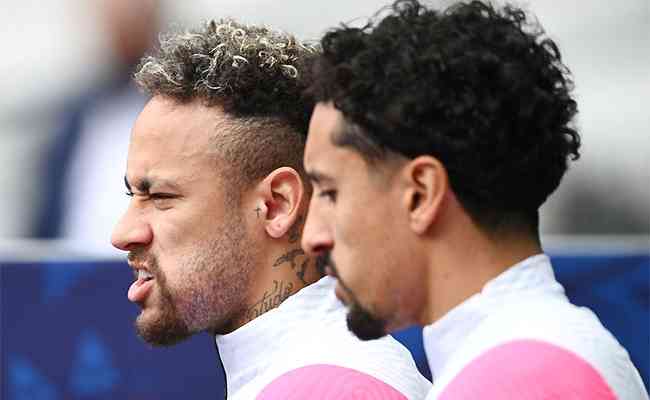 Neymar e Marquinhos: PSG descartou liberar jogadores para Seleção na Olimpíada
