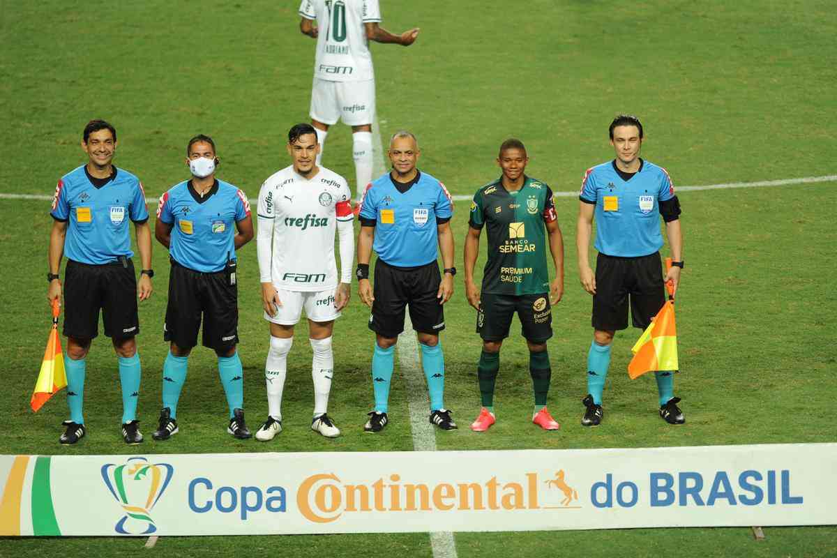Fotos do jogo de volta da semifinal da Copa do Brasil, entre Amrica e Palmeiras, no Independncia, em Belo Horizonte (30/12/2020)