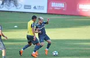 Jogadores do Atltico treinaram na tarde desta quinta-feira, dia seguinte ao empate por 0 a 0 com a Chapecoense