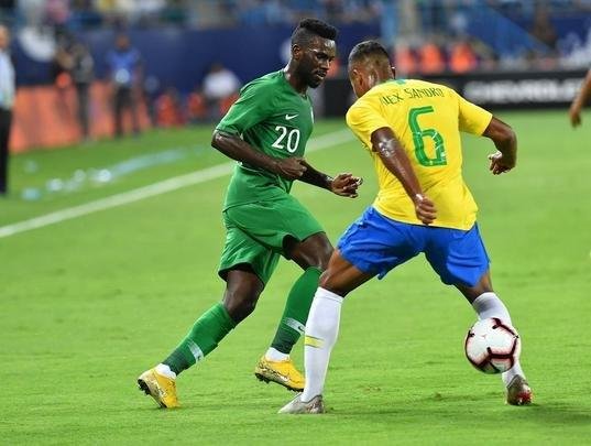 Seleções se enfrentaram em amistoso na cidade de Riad, capital da Arábia Saudita, no estádio King Saud