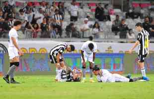 Atltico recebeu o Botafogo no Mineiro, em Belo Horizonte, pela 36 rodada do Campeonato Brasileiro de 2022.