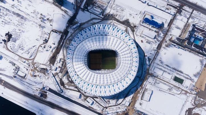 Arena Volvogrado receber quatro jogos da fase de grupos da Copa do Mundo da Rssia