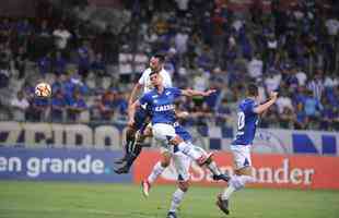Fotos do primeiro tempo de Cruzeiro x La U, no Mineiro, pela Copa Libertadores