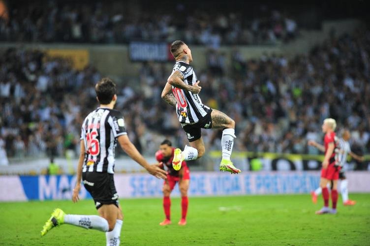 Fotos da vitria do Atltico sobre o Athletico-PR, no Mineiro, no jogo de ida da final da Copa do Brasil
