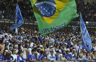 Veja imagens da torcida do Cruzeiro no Mineiro