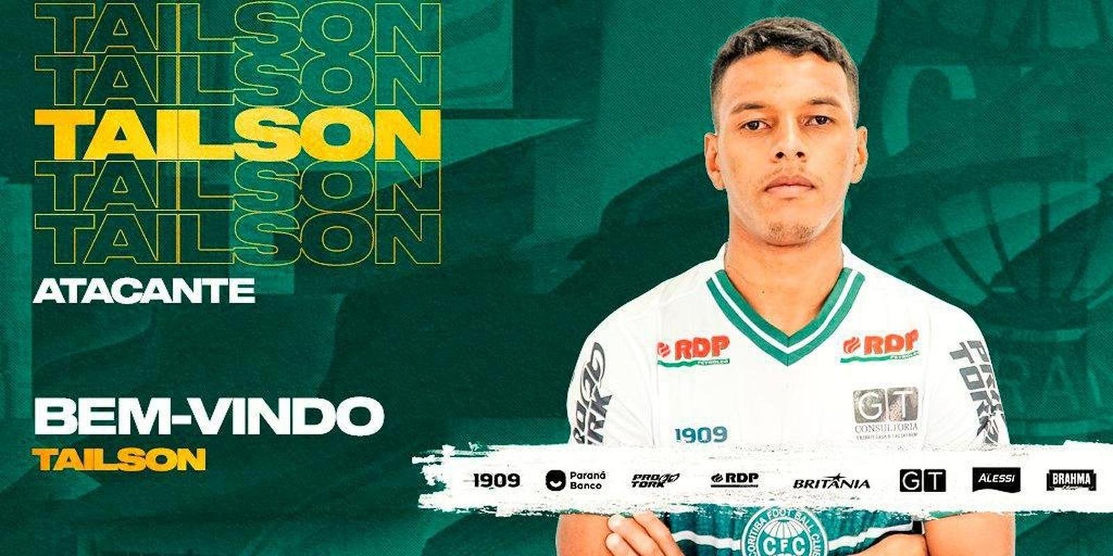 Tailson, atacante (Coritiba)