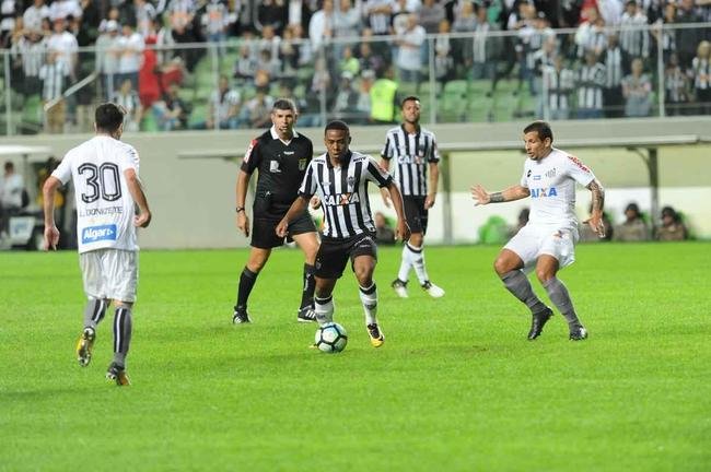 Atl�tico e Santos se enfrentaram, no Independ�ncia, pela 13� rodada do Campeonato Brasileiro