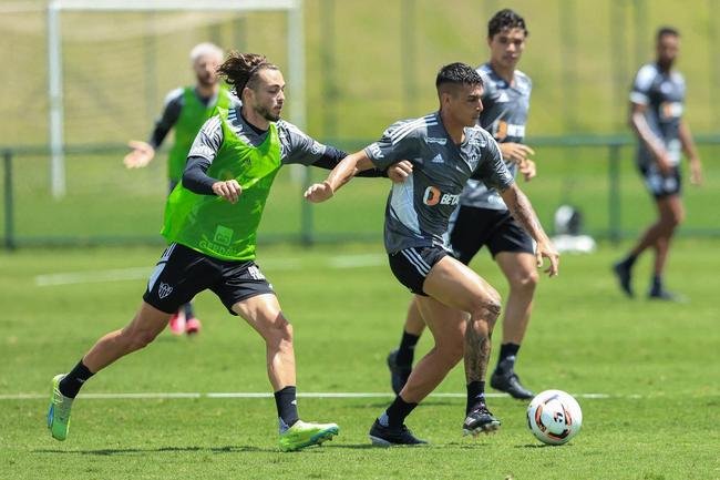 Atltico treinou na manh desta segunda-feira (16/1) na Cidade do Galo.