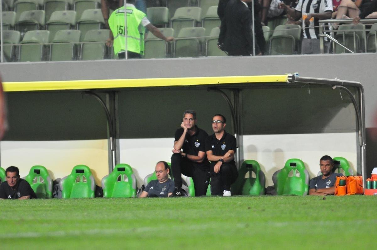 Fotos do jogo entre Atltico e Grmio