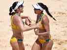 Agatha e Duda confirmam favoritismo e vencem argentinas no vlei de praia