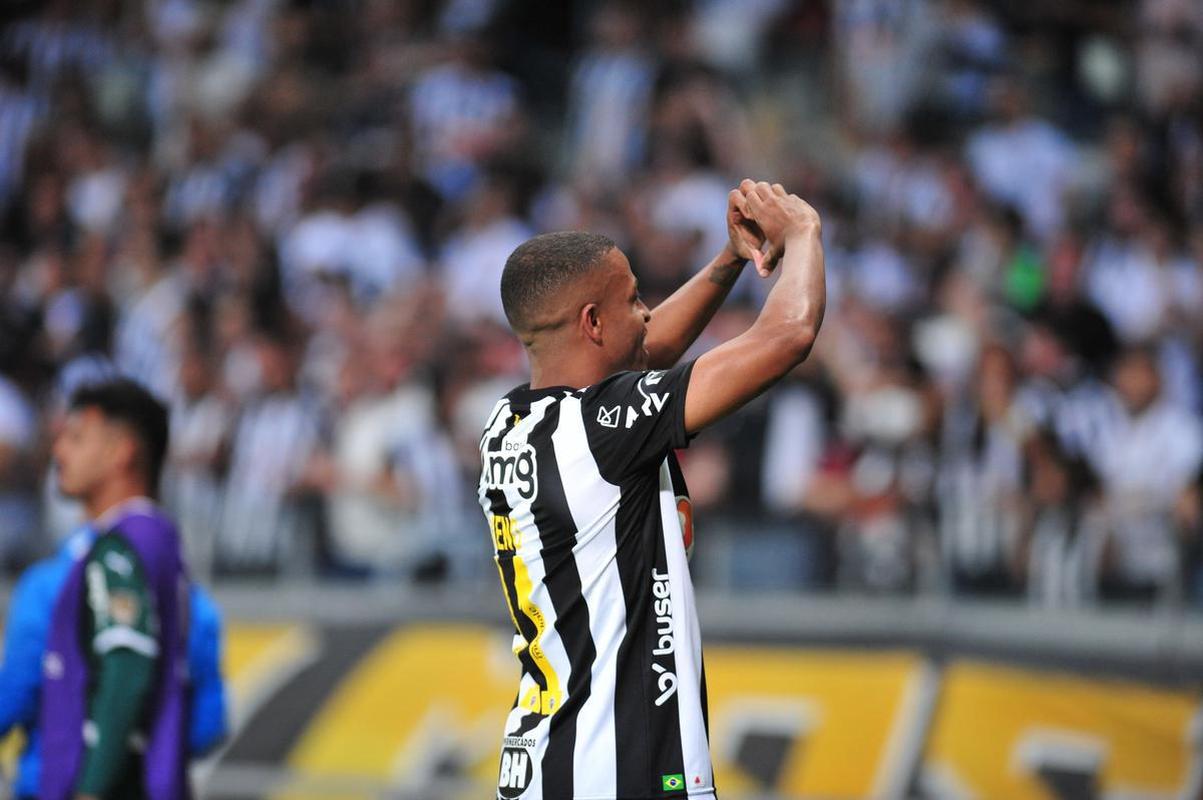 Fotos do jogo de ida das quartas de final da Copa Libertadores, entre Atltico e Palmeiras, no Mineiro