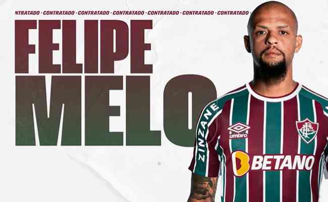 Felipe Melo  anunciado pelo Fluminense 