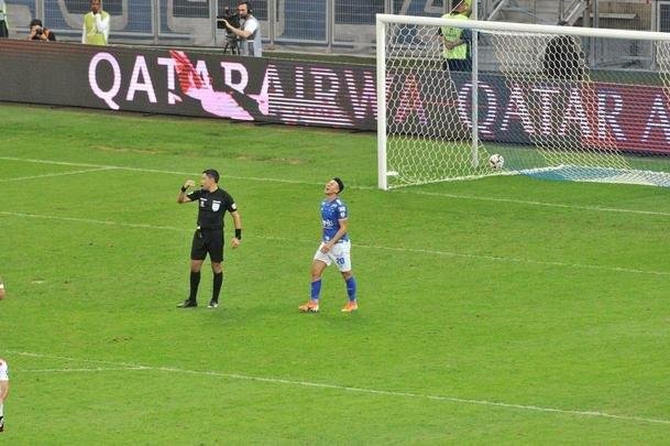 Lances do segundo tempo do duelo entre Cruzeiro e River Plate pela Copa Libertadores