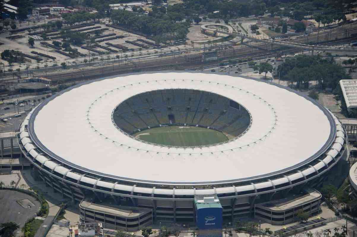 Palco da final das Copas do Mundo de 1950 e 2014, Maracan receber jogos de futebol e ser palco das cerimnias de abertura e encerramento