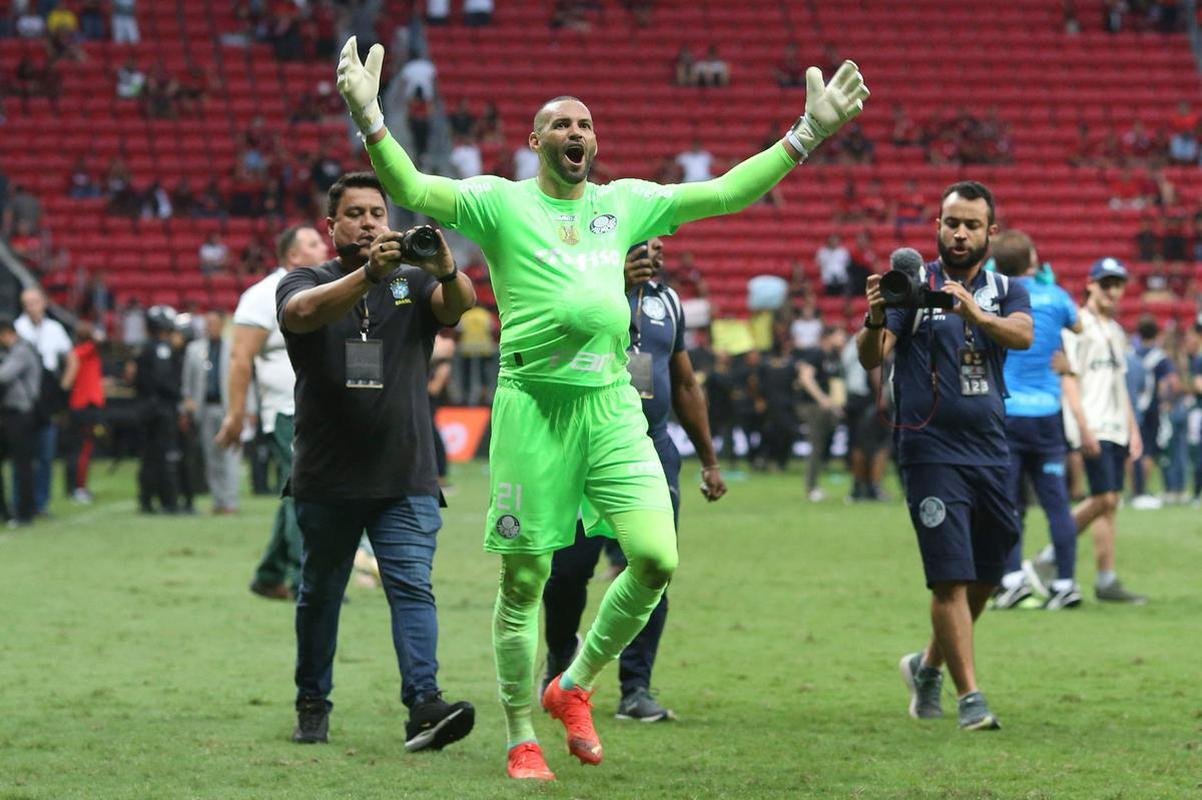 Fotos da Supercopa do Brasil entre Palmeiras e Flamengo e da festa pelo ttulo alviverde