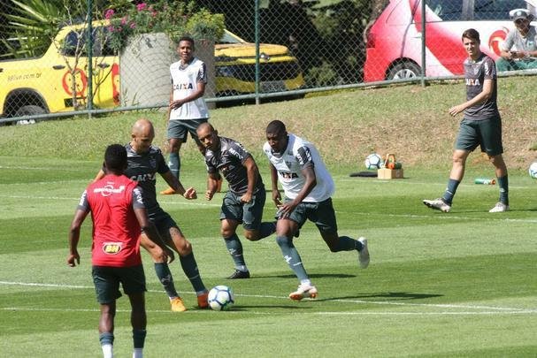 Atltico encerra preparao na Cidade do Galo para partida contra Grmio, pelo Campeonato Brasileiro