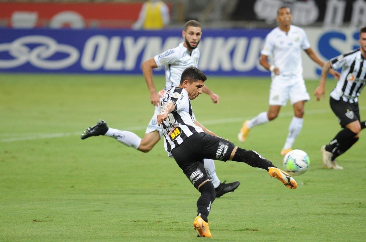 Fotos de Atltico x Santos, no Mineiro, pelo Campeonato Brasileiro