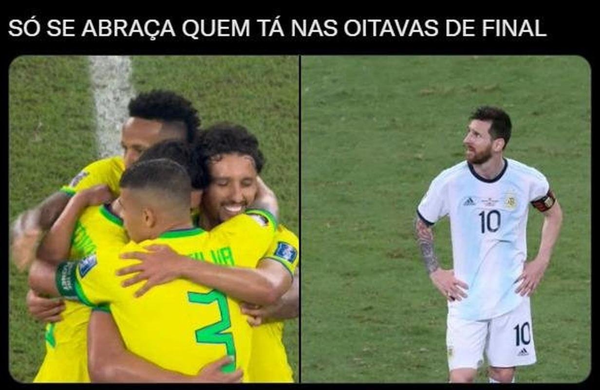 Casemiro virou meme nas redes sociais aps marcar o decisivo gol contra a Sua
