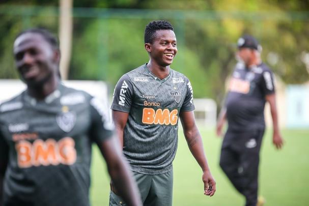 Atlético treinou nesta terça-feira, na Cidade do Galo