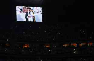 Fotos da cerimnia de abertura da Copa do Mundo do Catar, no Estdio Al Bayt, na cidade de Al Khor