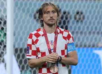 Aos 37 anos, Luka Modric é o recordista de jogos pela seleção croata com 162 partidas; Croácia foi a terceira colocada na Copa do Mundo do Catar