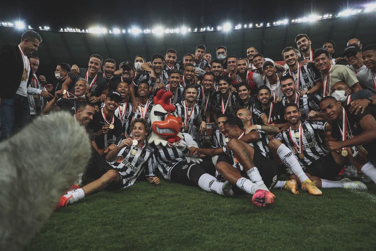 Fotos da festa do Atltico no Mineiro com a conquista do bicampeonato mineiro