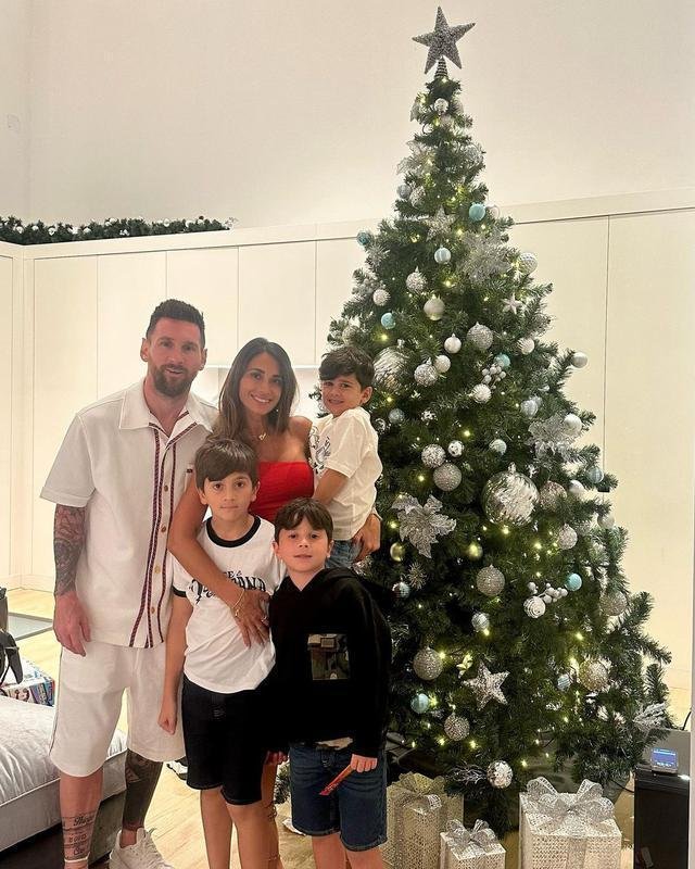 Messi e famlia