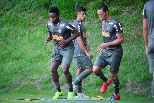 Na Cidade do Galo, Atlético fechou preparação visando ao jogo contra o Cerro Porteño