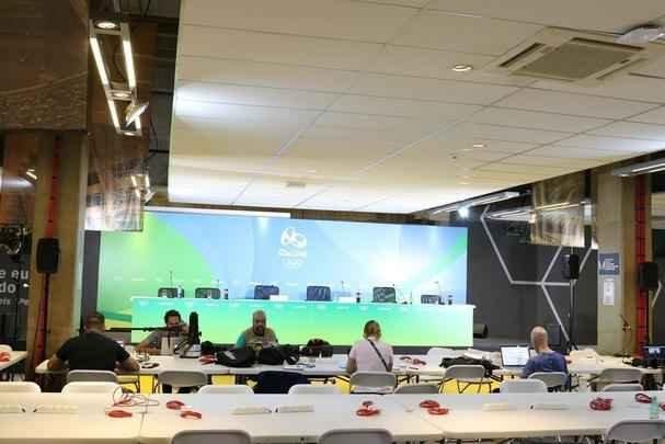 Sala de imprensa do Mineiro
