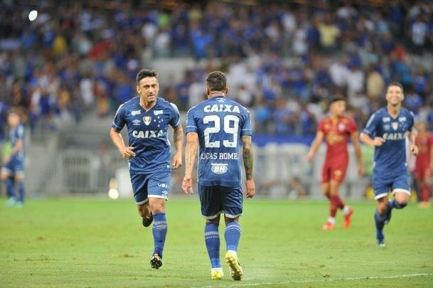 Lucas Romero pelo Cruzeiro na temporada 2017