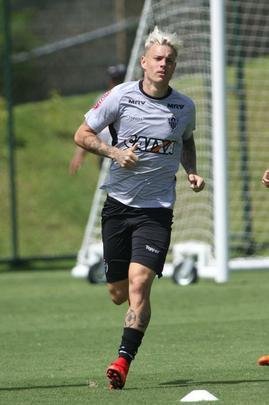 Imagens do treino do Atltico