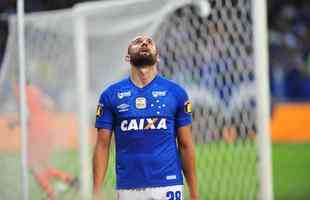 No segundo tempo, Cruzeiro tentou ampliar a vantagem e teve trs chances reais