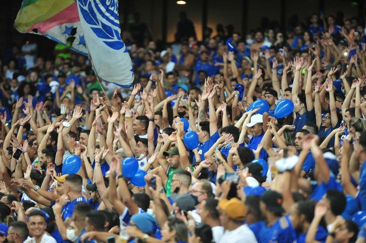 Fotos do show da torcida do Cruzeiro no Mineiro