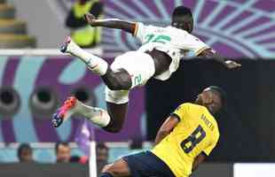 Equador e Senegal se enfrentaram pelo Grupo A da Copa do Mundo