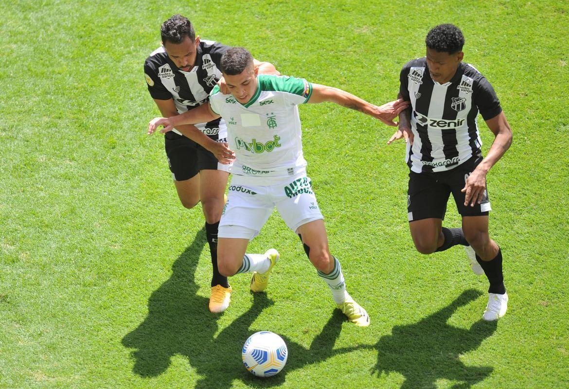 Amrica e Cear tem objetivos diferentes at este momento na competio nacional de pontos corridos 