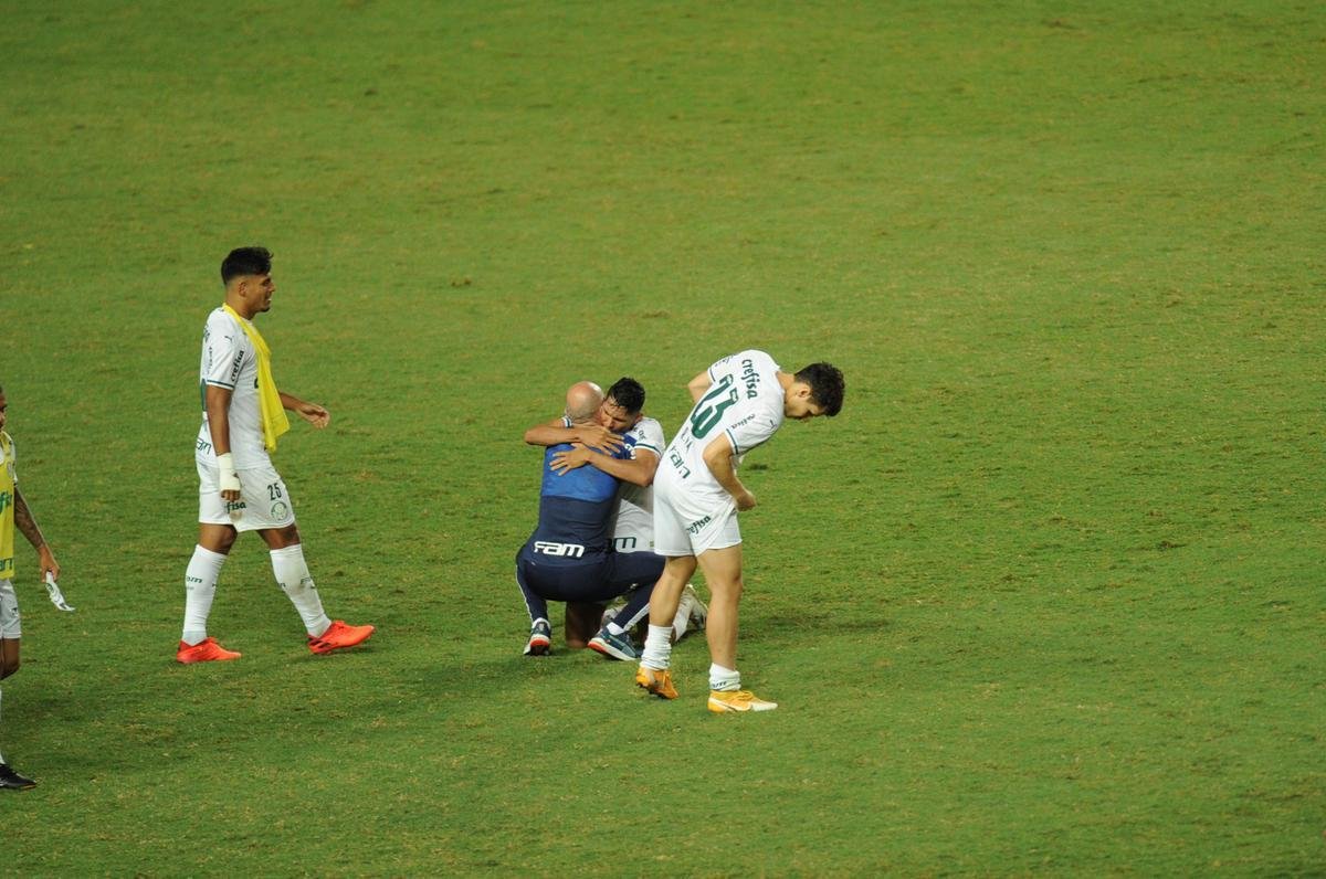 Fotos do jogo de volta da semifinal da Copa do Brasil, entre Amrica e Palmeiras, no Independncia, em Belo Horizonte (30/12/2020)