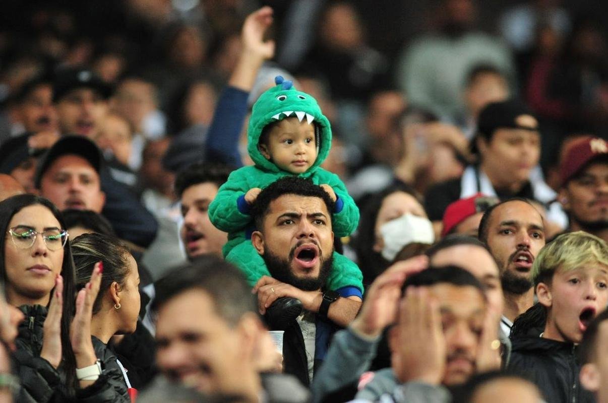 Fotos da torcida do Atltico na partida contra o Independiente del Valle, no Mineiro, em Belo Horizonte, pela Copa Libertadores